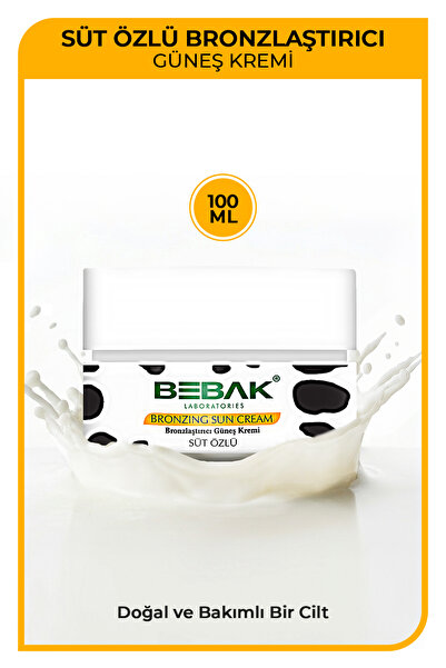 Bebak GÜNEŞ KREMİ MİLK THERAPY 100 ML KAVANOZ