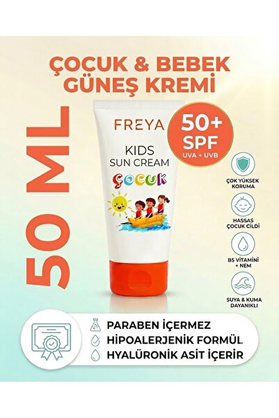 Freya Kids Suncare Kids Sun Cream 50ml Çocuk Güneş Kremi 50ml