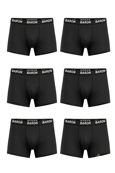 PİERLES Boxer pentru bărbați din bumbac economic Lycra, pachet de 6