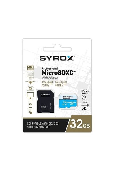 Syrox 32 GB MİCRO SD (HAFIZA KARTI)