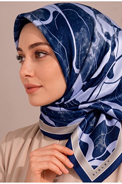 Sisley سورا وشاح حريري