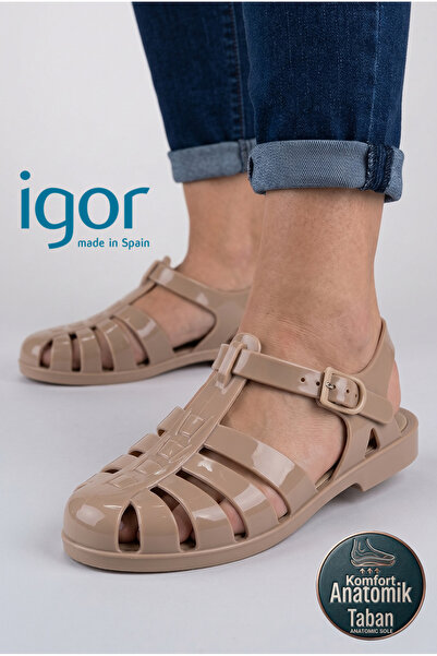 IGOR صندل بياريتز نسائي بني اللون صندل نسائي S10258