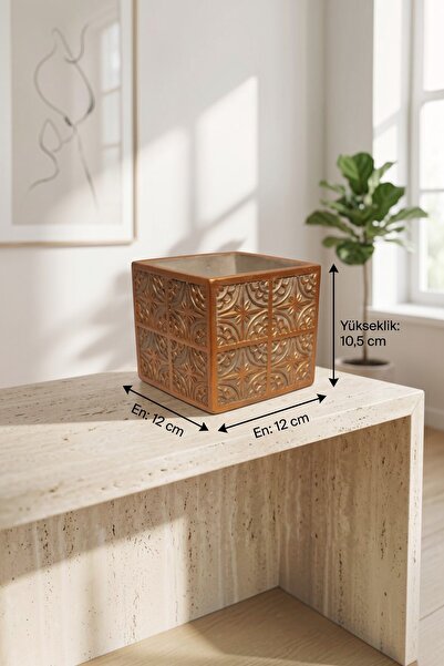 Binbirdemet Eskitme Boya Gold Dekoratif Saksı