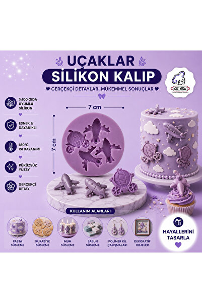 Dr.Paste Silikon Kalıp Uçaklar