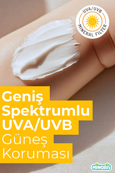 Minoris Baby Organik Bebek Güneş Kremi 50 SPF+ 50 ml
