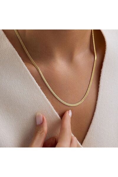 Sembol Gold 14 Ayar Altın Serengeti Zincir Kolye 3 mm 55 cm 4,80 Gram