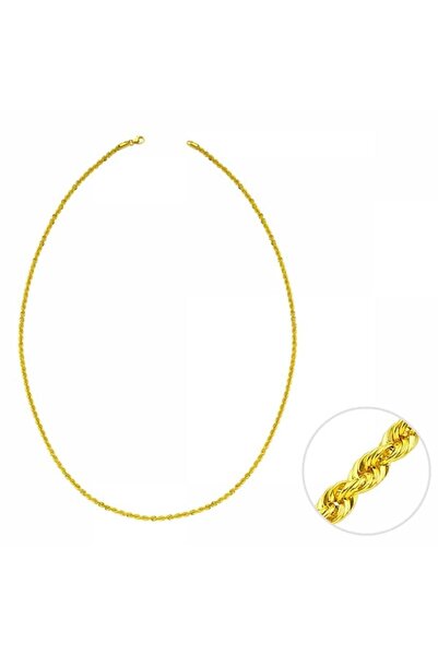 Sembol Gold 60 Cm Altın Halat Zincir