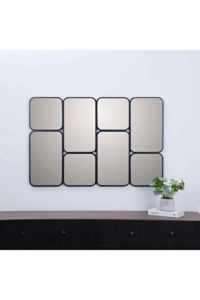 PAN HOME Mukur Wall Mirror 83x120cm - Black