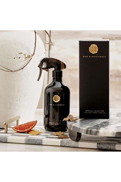 PAN HOME عطر إمبريال عود باتشولي للغرف 500 مل - أسود