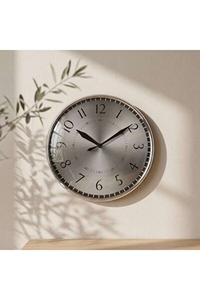 PAN HOME Nexa Wall Clock Dia 32cm - Silver