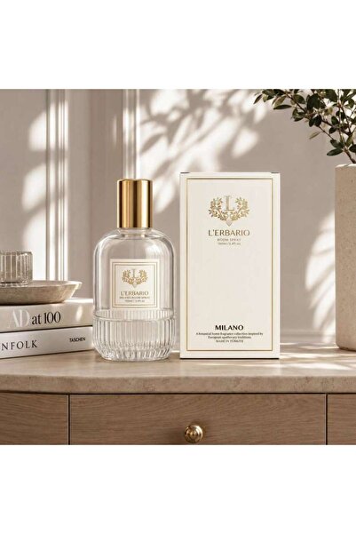PAN HOME Lerbario Milano Spray Fragrance 100ml 5x5x12cm - White