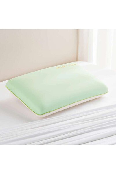 PAN HOME Aloe Vera Infused Memory Foam Pillow 40x60x13cm - Green