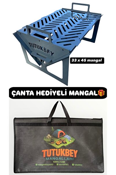 TUTUKBEY DEMONTE KATLANABİLİR ÇANTA HEDİYELİ MANGAL