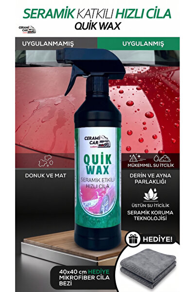 Ceramicar Custom Seramik Etkili Hızlı Cila - Quik Wax