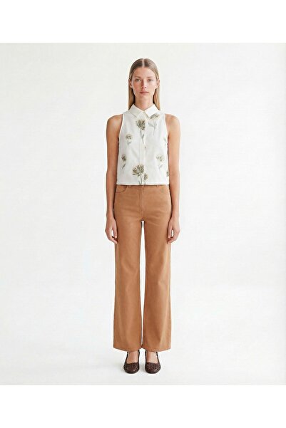 Yargıcı Straight High Waist Pants