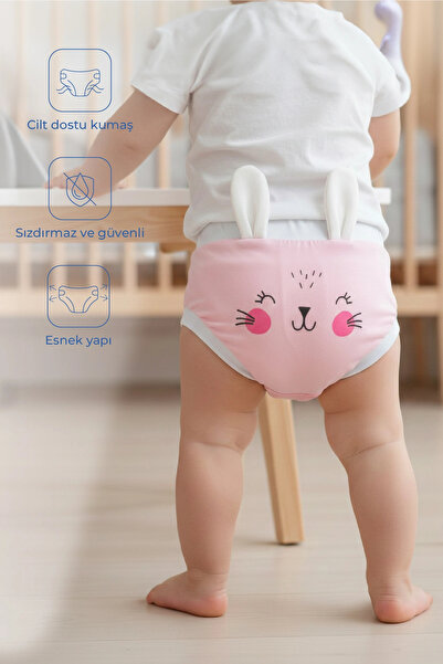 Babyjem Soft Alıştırma Külodu Pembe 3 Yaş
