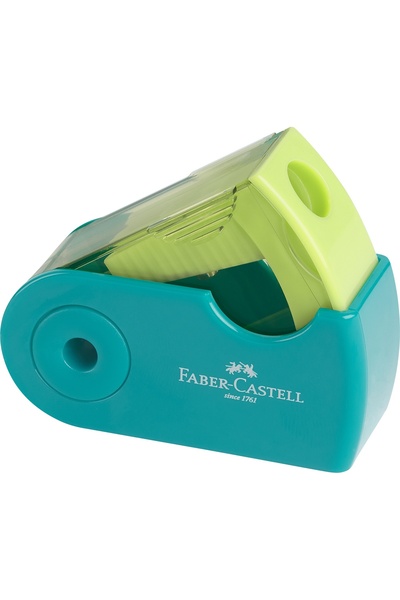 Faber Castell Ascuțitoare simplă din plastic SLEEVE-MINI TREND 2019 FABER-CAS...