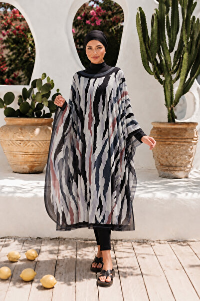 tarzınısec Kimono Pareo - Pareo pentru Hijab - Model Bodrum 240x135 Cm