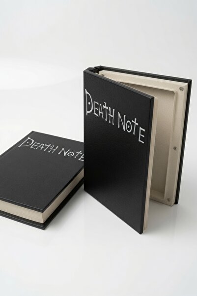 tredblock Death Note Kitap Görünümlü Saklama Kutusu Mıknatıslı Açılır/Kapanır...