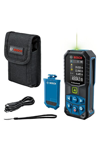 Bosch GLM50-27CG Li-Ion Yeşil Lazerli Uz.Ölçer