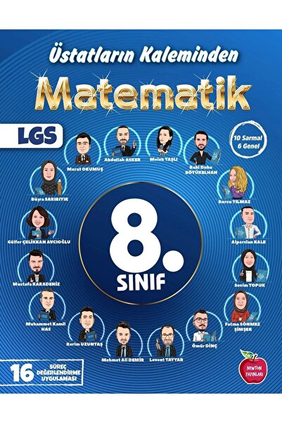 Newton Yayınları Newton 8. Sınıf Matematik Üstatların Kaleminden 16 süreç değ...