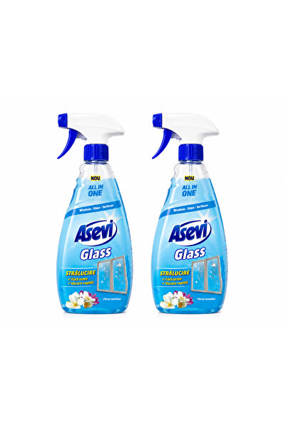 ASEVI Pachet 2 x Glass All in One 750 ml – soluție geamuri