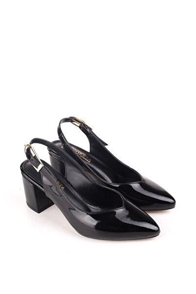 Papuçsepeti Papuç Sepeti 066 Pantofi de damă cu toc de 7 cm