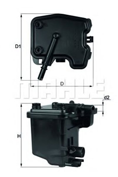 Mahle Original Filtru de combustibil KL 431D