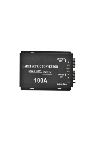 Avex Μετατροπέας 100A 24V-12V μέγιστη ισχύς 100A συνεχής κατανάλωση 60A