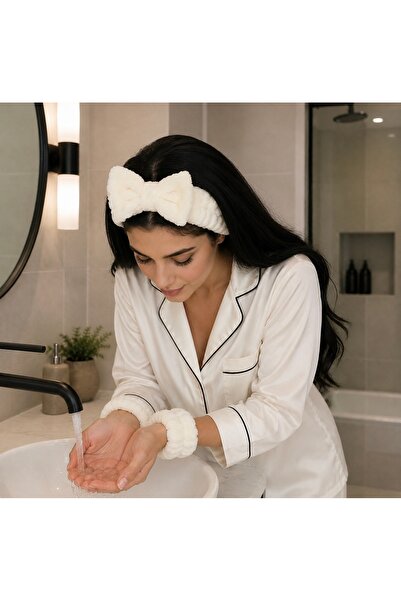 GA Gleam Atelier مجموعة أساور قطيفة + مستحضرات تجميل / سبا / العناية بالشعر