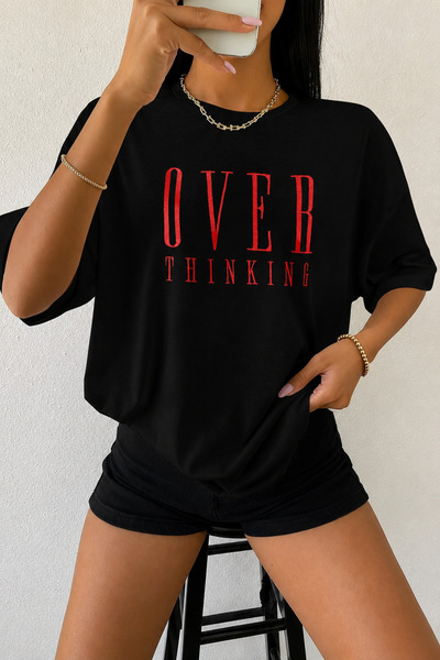 Drop Shoulder Embroidered Top