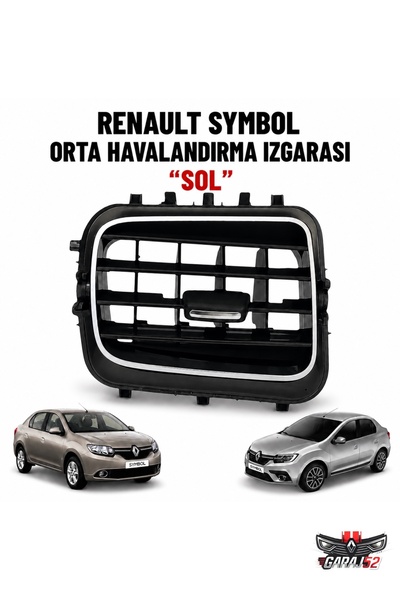 Renault Symbol Joy - Touch Kalorifer Orta Sol Havalandırma Izgarası Orijinal ...