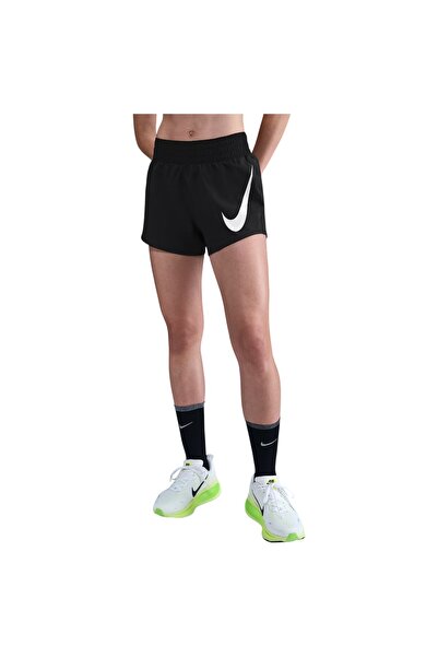 Nike Pantaloni scurți de alergare pentru femei One Swoosh FW 2025 - Negru - S