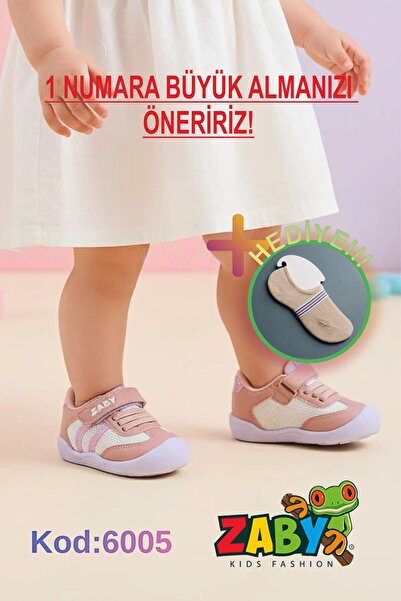 zaby Maksimum Hava Alabilen: Cırt Cırtlı ve Kaymaz Tabanlı İlk Adım Ayakkabıs...