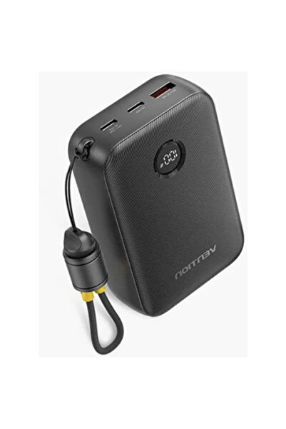 Vention FKBB0-C, 20000 mAh, 22,5 W, Negru