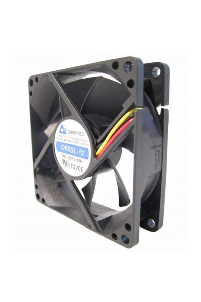 Chieftec Ventilator AF-0825S, 80mm, 3 pini Molex