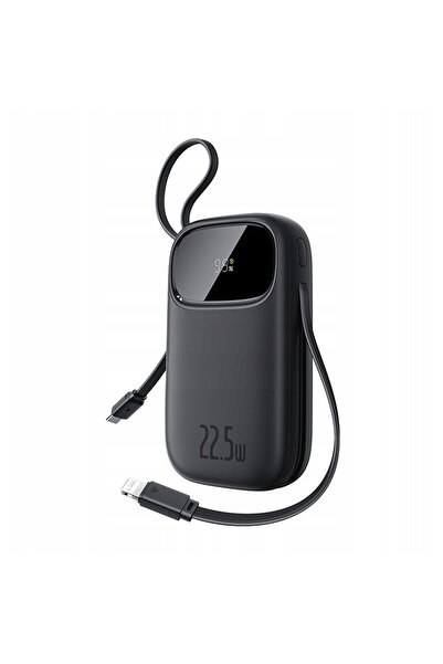 Baseus EnerFill FC31, 22.5W, USB-C, Lightning, USB-A, Cablu integrat, Afișaj ...