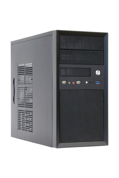 Chieftec Mesh CT-01B-OP, mini ATX, neagra, fara sursa