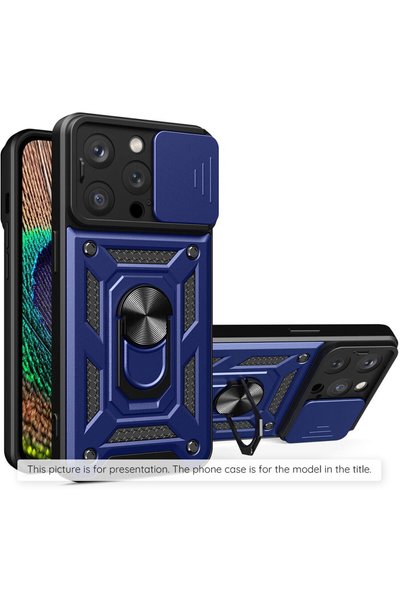 Techsuit Husă pentru Samsung Galaxy A17 5G - Seria CamShield - Albastru