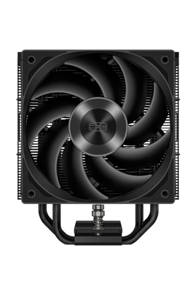 PCCOOLER RZ400 V2 BK, 2 ventilatoare de 120 mm, 2200 rpm, Negru