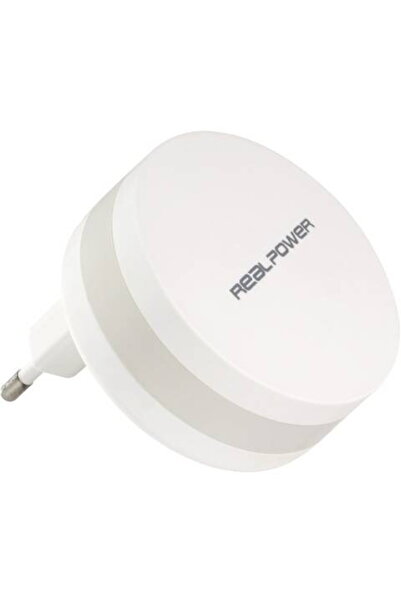 realpower PBC-1800 1800 mAh Li-ion White
