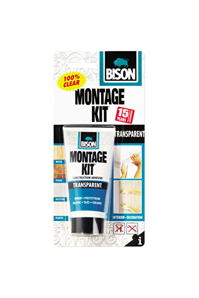 Bison Adeziv construcÅ£ii Montagekit Transparent 310g
