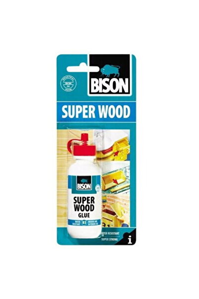 Bison Adeziv pentru lemn rezistent la apa D3 Super Wood, 75g