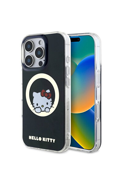 Hello Kitty Husă pentru iPhone 16 Pro - Hardcase IML Sweet Kitty MagSafe (HKH...