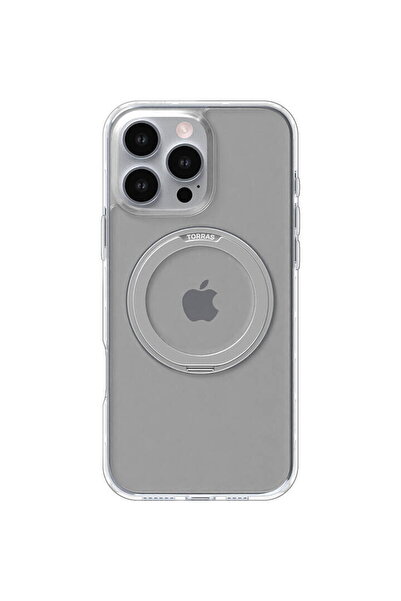 TORRAS Carcasă Ostand Pro pentru iPhone 16 Pro (Transparentă)
