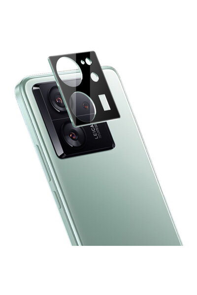Techsuit Camera Film for Xiaomi 13T / 13T Pro - Full Camera Glass - Black