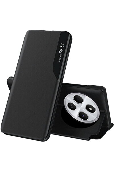Techsuit Husa pentru Xiaomi Redmi 14C / Poco C75 - eFold Series - Black