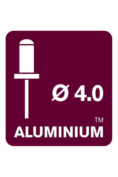 Rapid 5000661, set nituri XL din aluminiu, inclusiv burghiu, 50 buc, 6-9mm, Ø...
