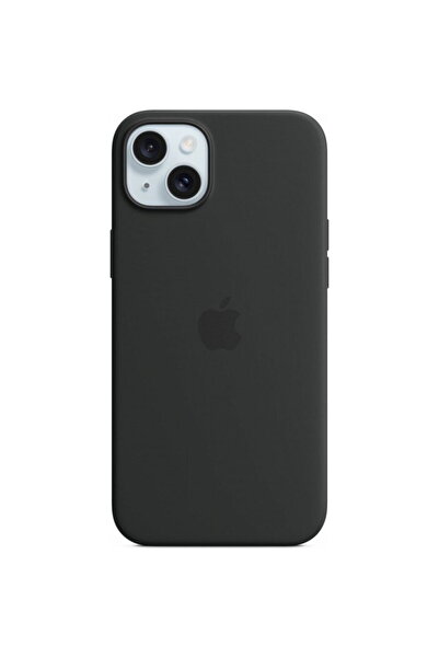 Apple Θήκη σιλικόνης με MagSafe για iPhone 15 Plus, Μαύρο