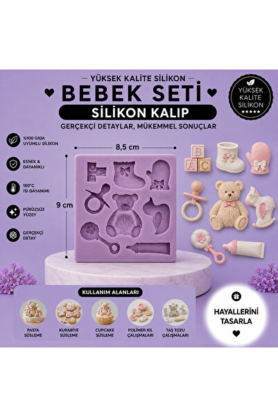Dr.Paste Silikon Kalıp Bebek Seti